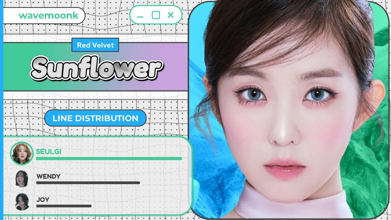 Red Velvet 'Sunflower' (Line Distribution)