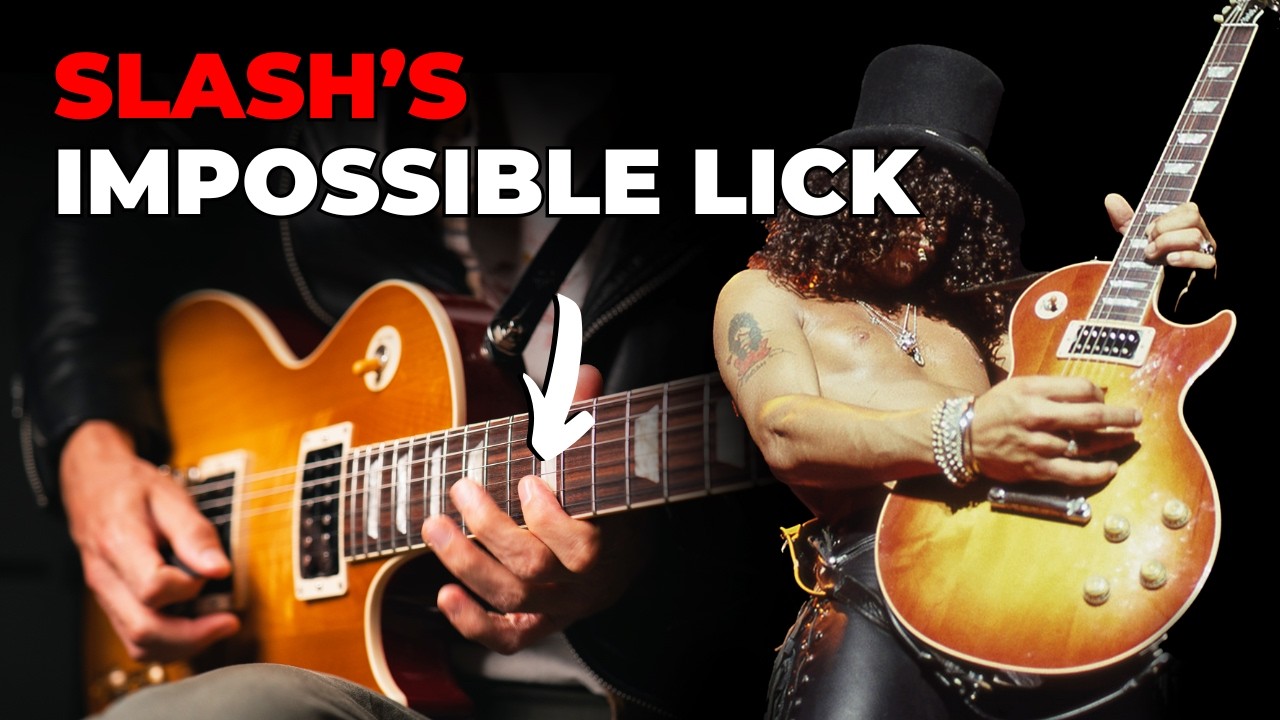 How to Play Slash’s GENIUS Harmonic Minor Lick... The RIGHT Way