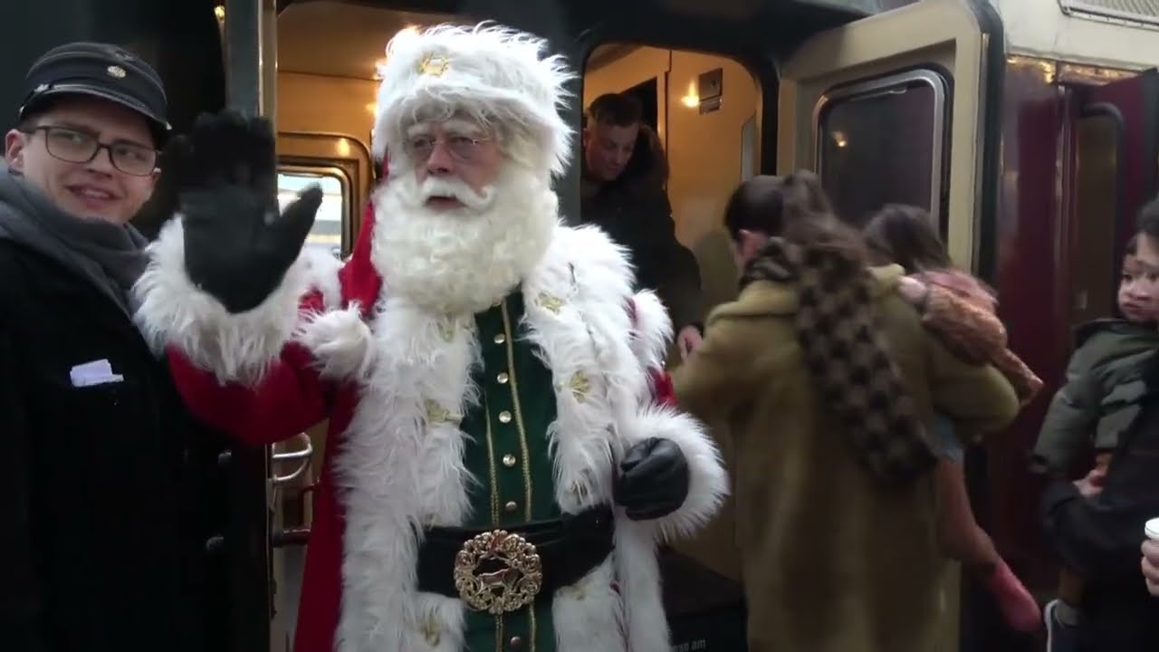 Kerst Christmas express Stoomtrein in Arnhem