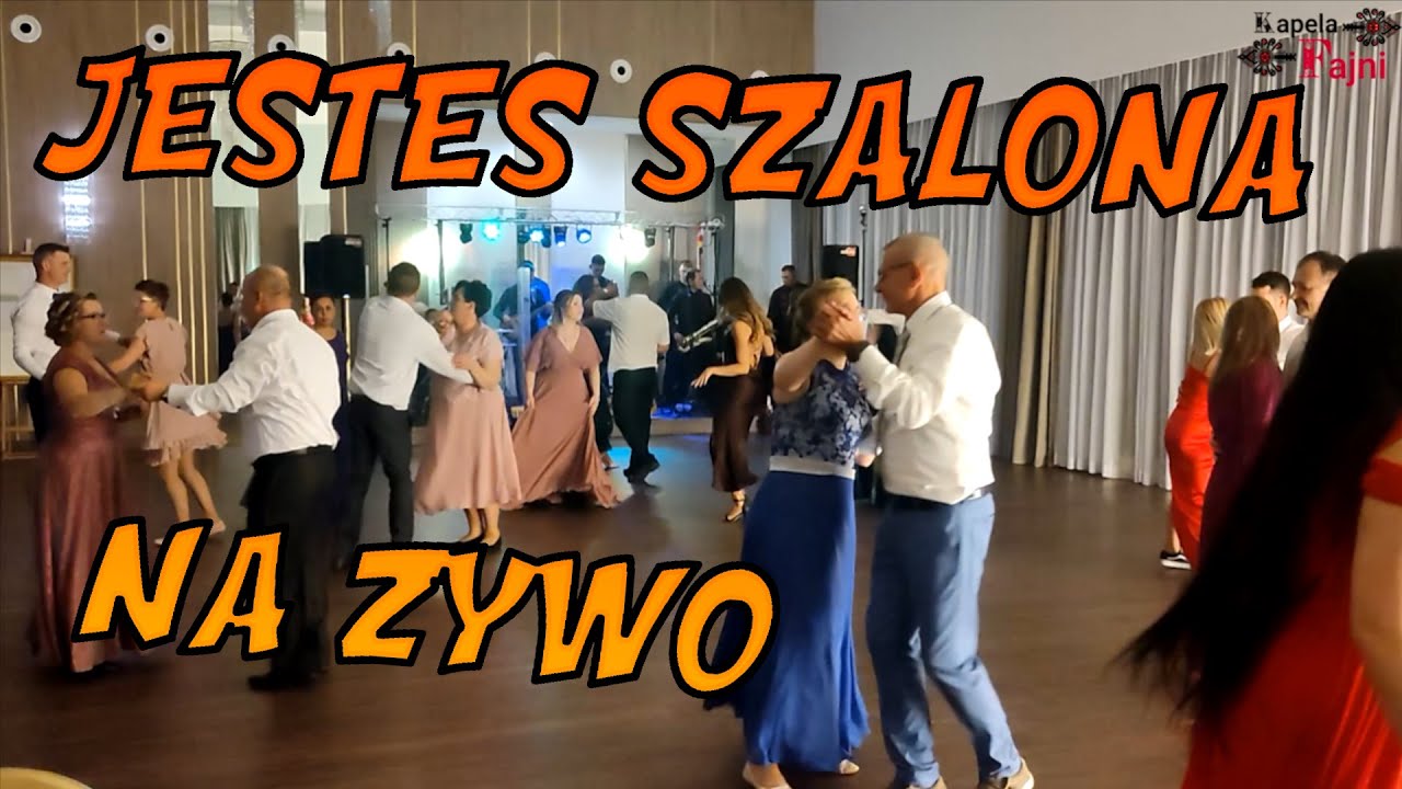 ❇️ JESTES SZALONA🔥 LIVE WESELE 2024 ❤️ KAPELA FAJNI 🎶