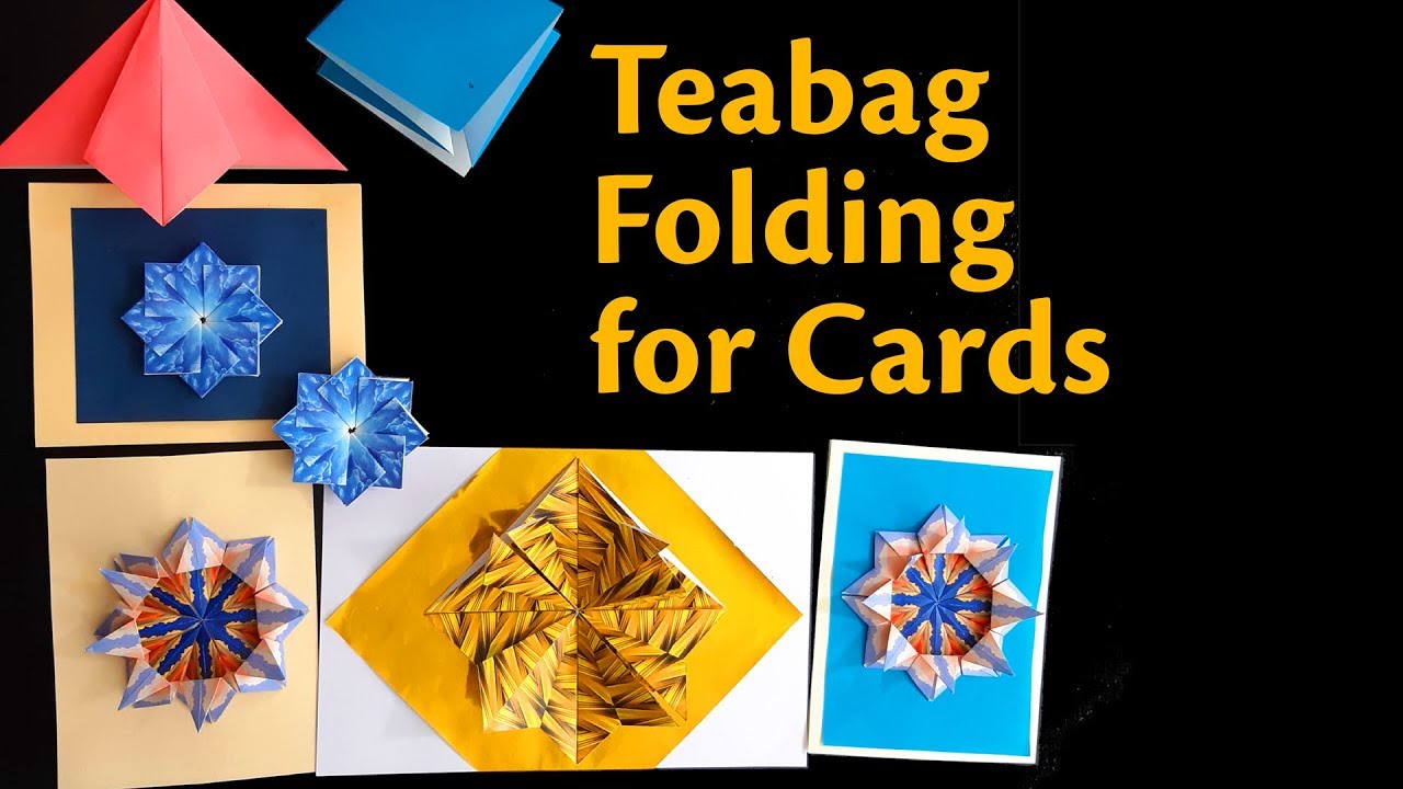 Teabag Folding for Cards