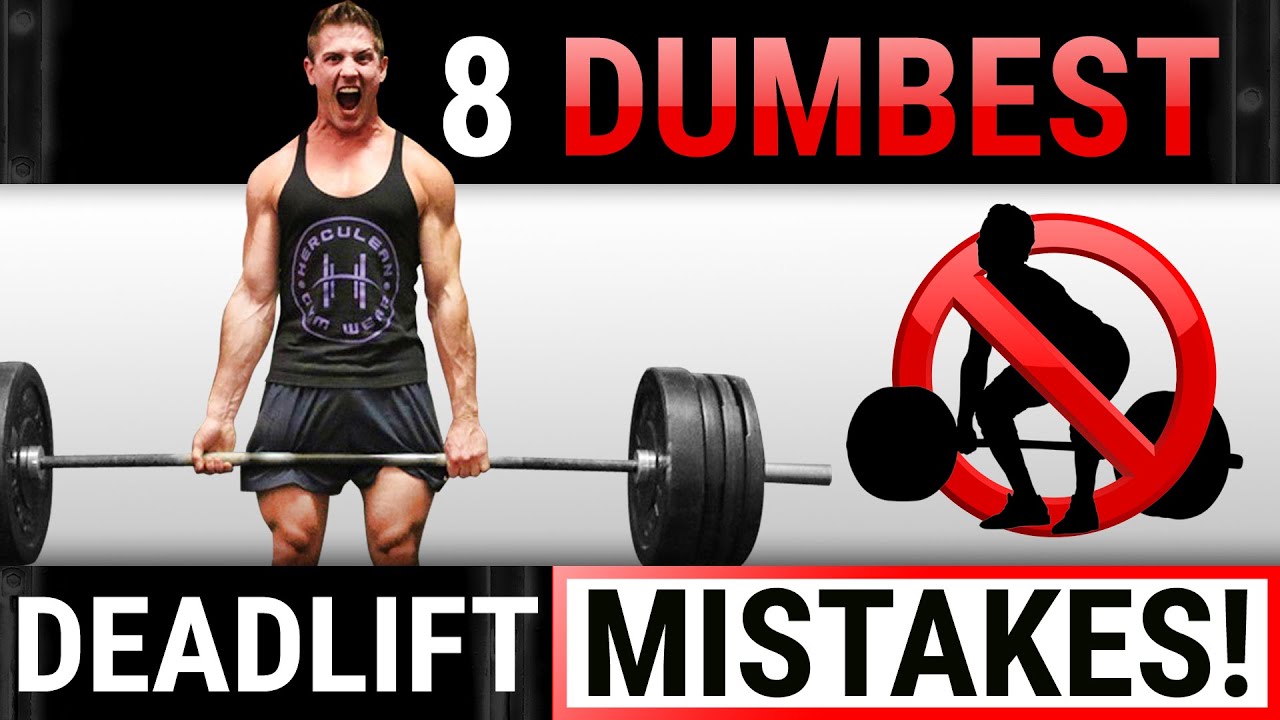 8 Dumbest Deadlift Mistakes Sabotaging Your GAINS! | STOP DOING THESE!