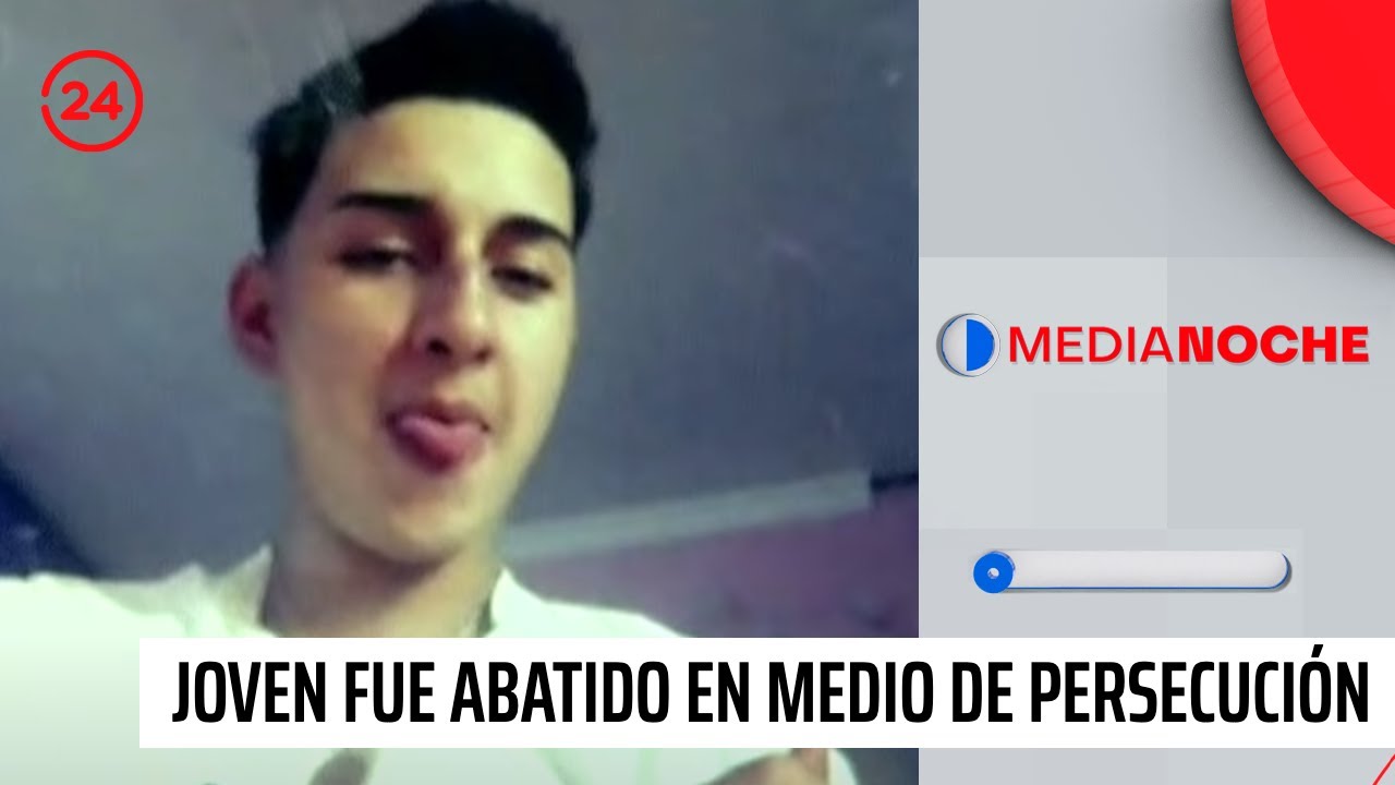 Joven fue abatido en medio de persecución policial en la comuna de Cerro Navia | 24 Horas TVN Chile