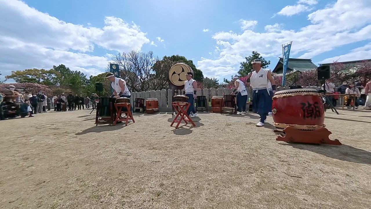和太鼓衆 潮舞　曽根天満宮 梅まつり 2026.3.8(日)