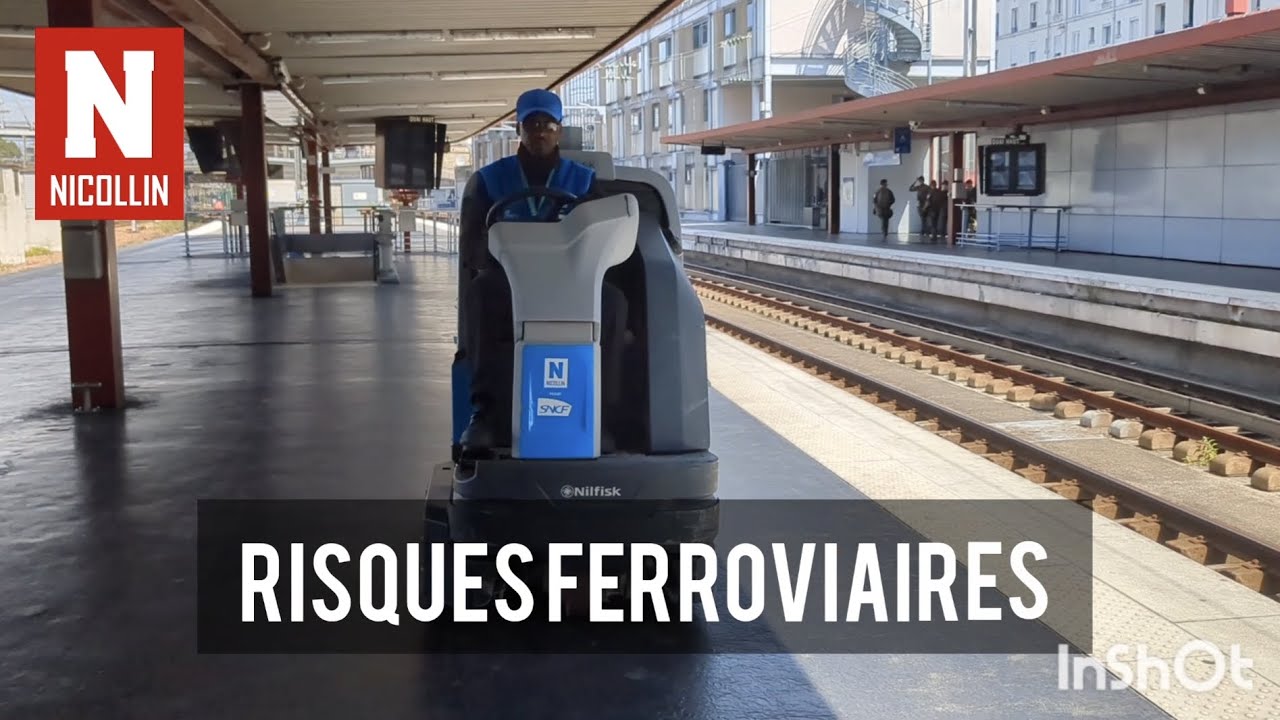 Consignes de sécurité en gare - Nettoyage (N'Services)