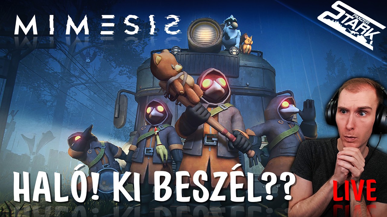 Hahóó?! KI BESZÉL?? Megőrülök.. - MIMESIS #1 - Stark LIVE