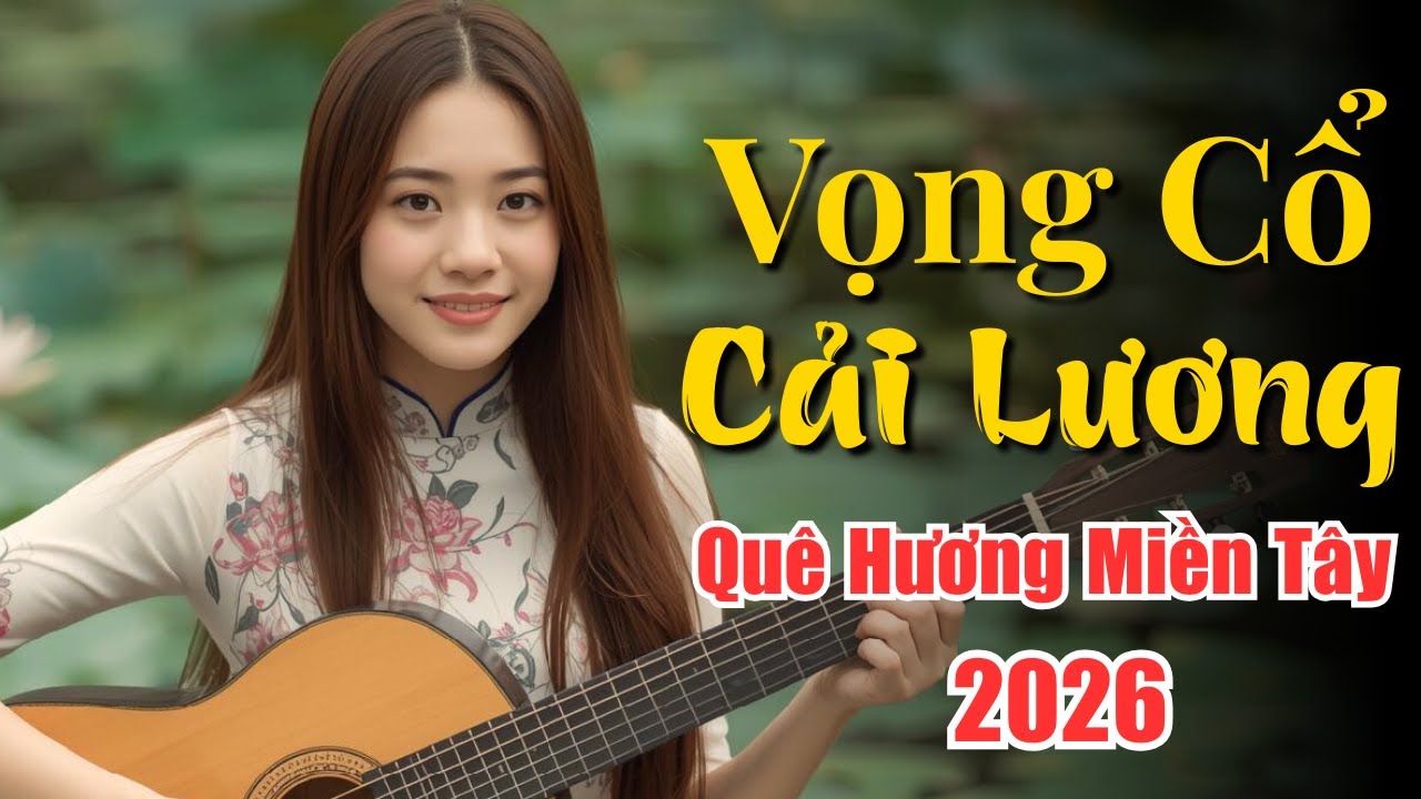 Vọng Cổ Cải Lương QUÊ HƯƠNG MIỀN TÂY 2026 - Ca Cổ Miền Quê Tôi