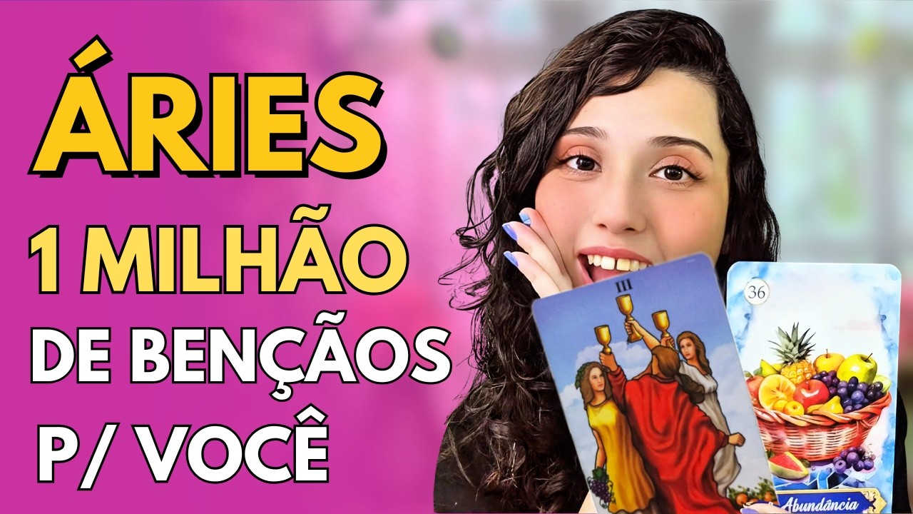 ÁRIES♈SE MELHORAR ESTRAGA🎉 PODE COMEMORAR SUA VIDA VAI VIRAR UM PARAISO🌈