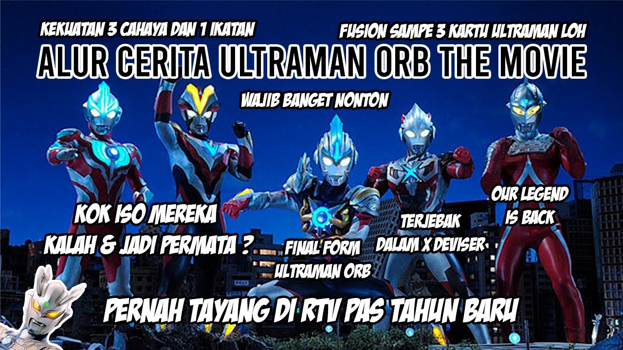 ORB TRINITY !! KEKUATAN 3 CAHAYA DAN 1 IKATAN - Bahas Seluruh Alur Cerita Ultraman Orb The Movie