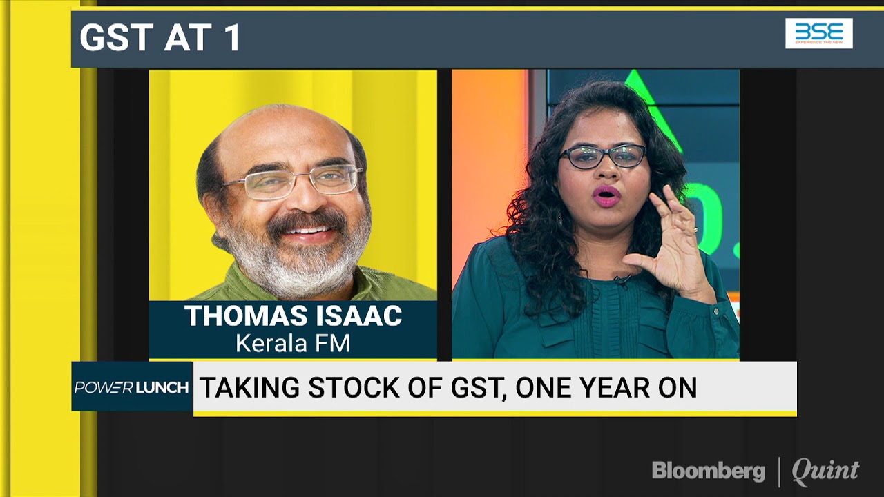 Thomas Isaac: GST Structure Failed To Meet The Expectations