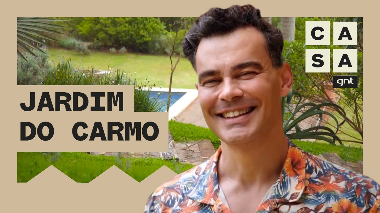 Carmo Dalla Vecchia mostra o jardim de sua casa na regi&atilde;o serrana do Rio de Janeiro | Lar
