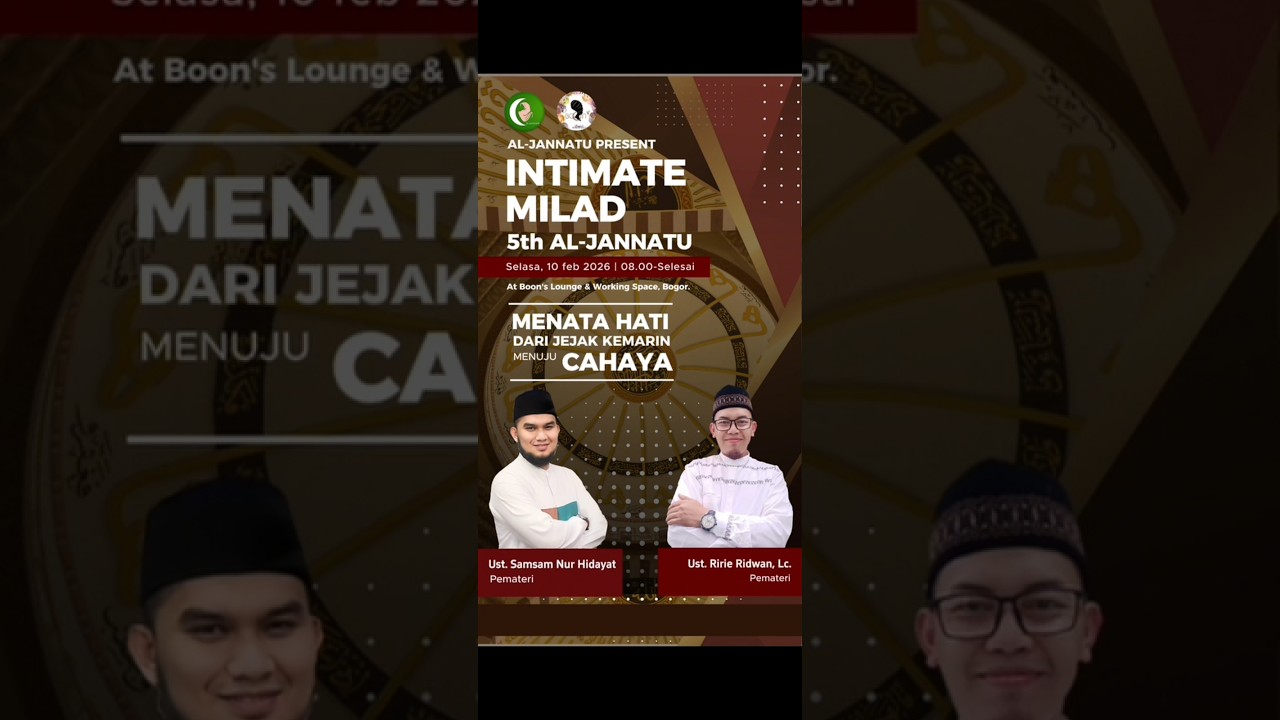 Menata Hati Dari Jejak Kemarin Menuju Cahaya | Ustaz Samsam Nurhidayat & Ustaz Riri Ridwan