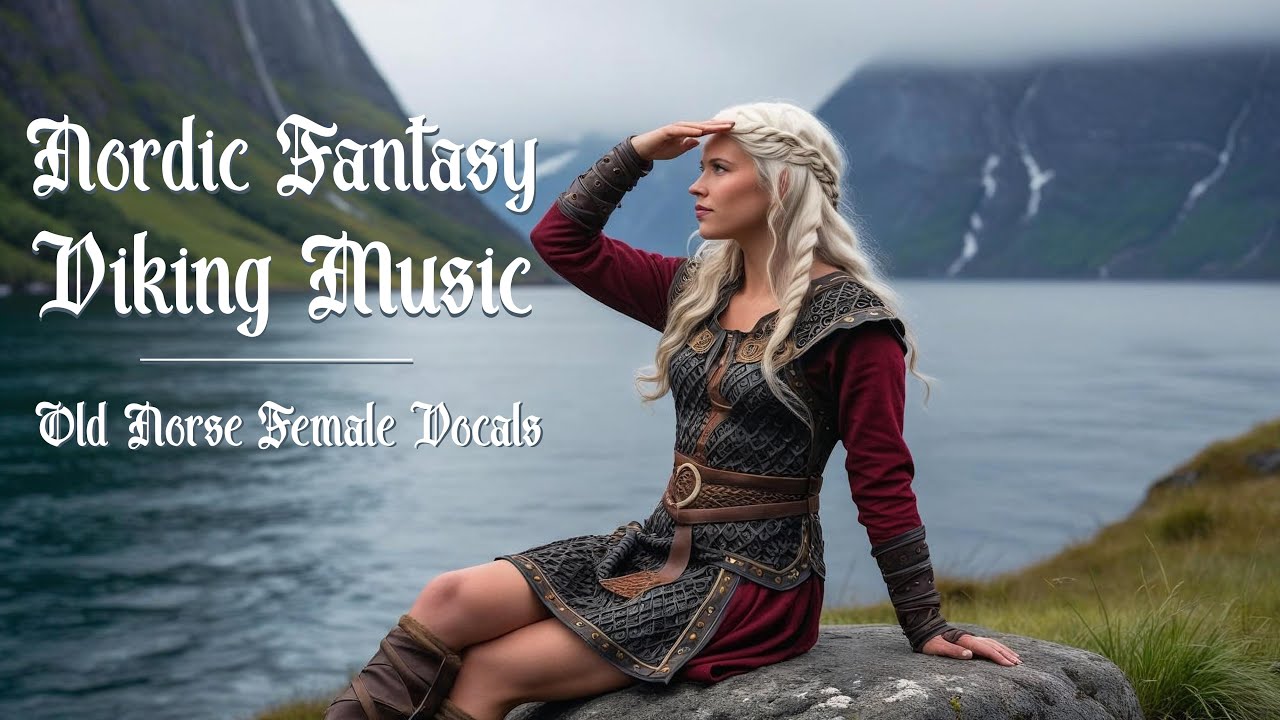 Nordic Fantasy Viking Music ⚓ Old Norse Female Vocals | Stress Relief BGM