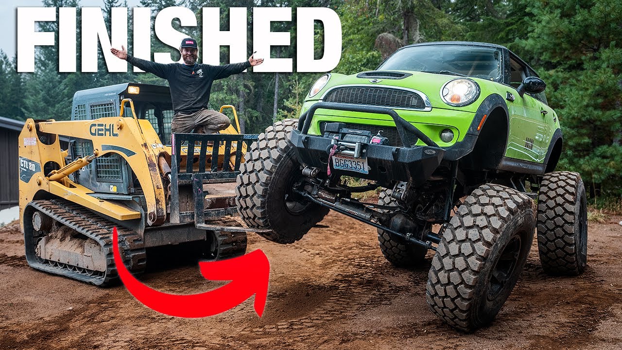 Finishing The Mini Cooper Monster Truck!