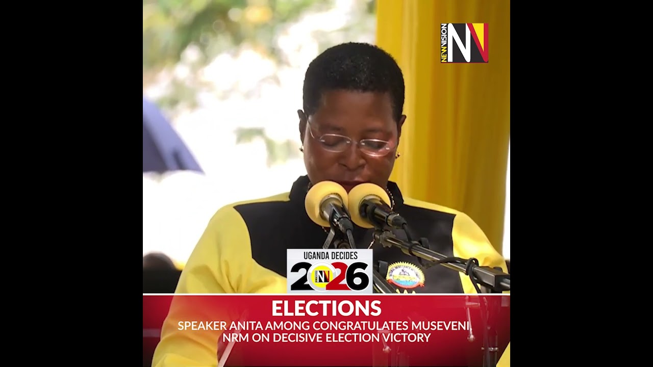 Speaker Anita Among Congratulates Museveni, NRM on Decisive Election Victory