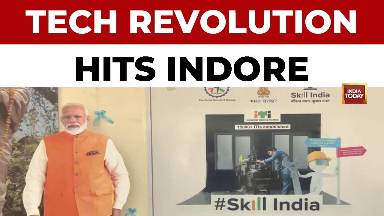 AI, VR, AR & Solar Labs Inaugurated at National Skill Training Institute in Indore | India Today