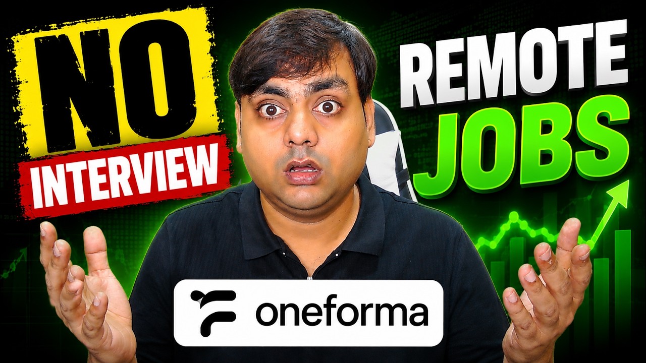 OneForma Jobs 2026: Remote AI Jobs With NO Interview