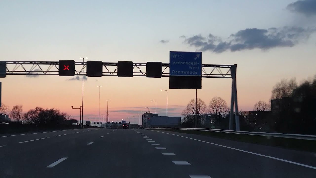 Dashcam Beelden Arnhem》Maarsbergen Via: A12.