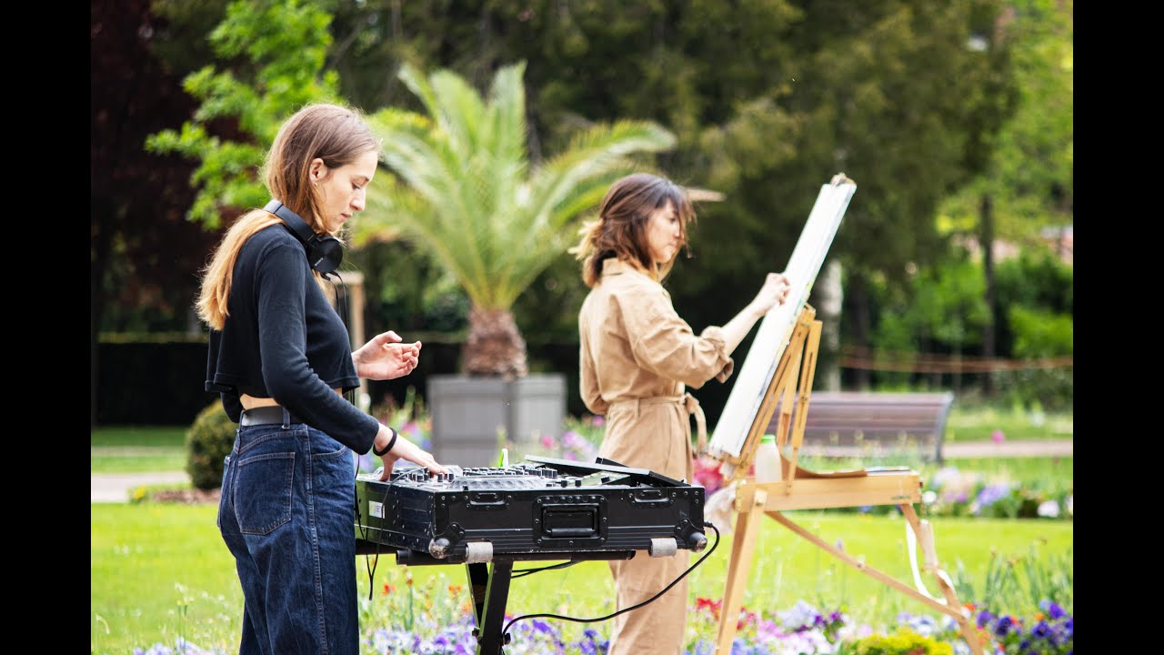 La Finca @ Jardins de l'Orangerie ┇ Sentiers électroniques #3┇ Oumayma & Layouna