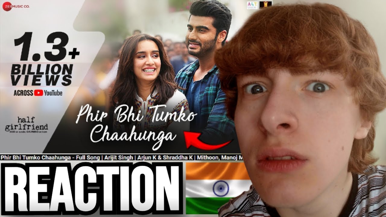 Belgian Reacts to ‘Phir Bhi Tumko Chaahunga’ | A Heartfelt Bollywood Love Song!