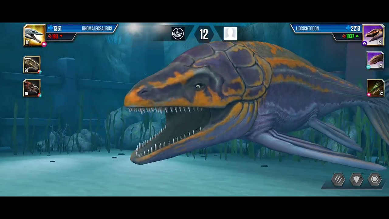 First battle with Pyroraptor Dominion in Jurassic World: The Game™ (Feat. Spinosurus Rebirth)