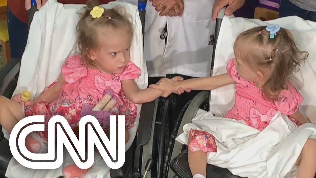 Gêmeas siamesas recebem alta após dois meses internadas em Goiânia | CNN PRIME TIME