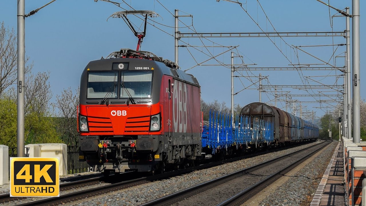 Vlaky Jezernické viadukty 19.-20.4.2019 (4K)