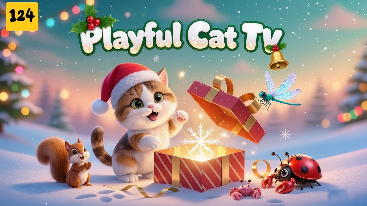Playful Cat TV – Dynamic Games That Keep Cats Moving, Jumping and Playing
