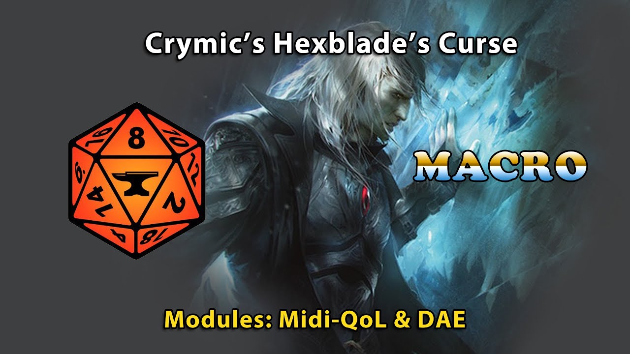 Crymic's Hexblade&rsquo;s Curse Macro