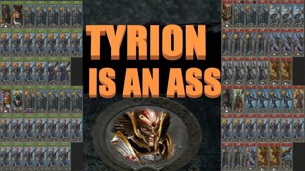 Never Forget The Treachery of Tyrion