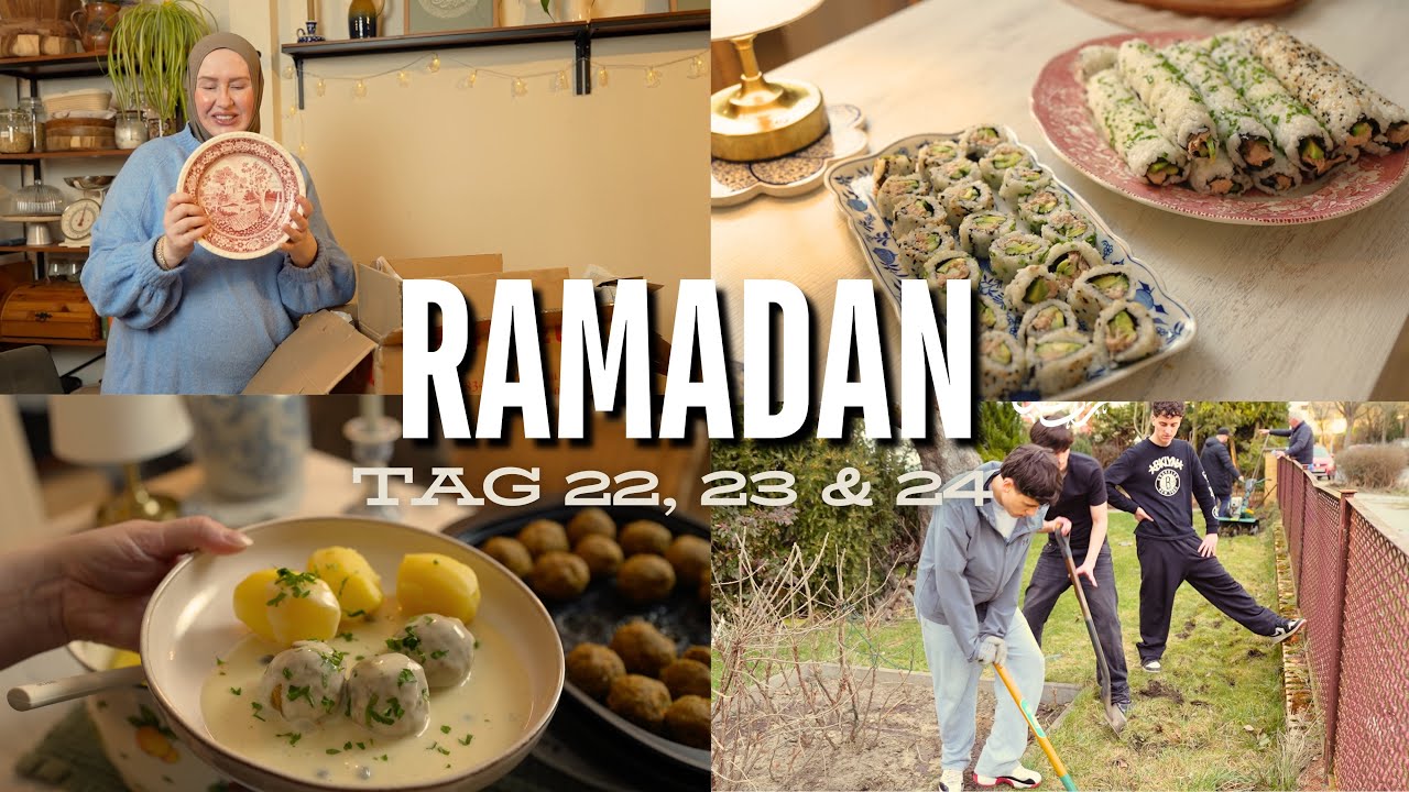 Sushi, fake Manti & Königsberger Klopse zum Fastenbrechen | Ramadan 2026 #15