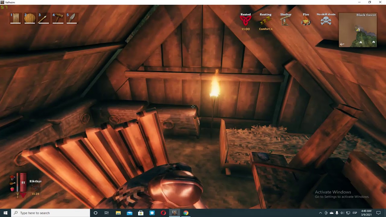 VALHEIM GAMEPLAY Ep.2: FIGHTING BOSS EIKTHYR, EXPLORING THE MAP