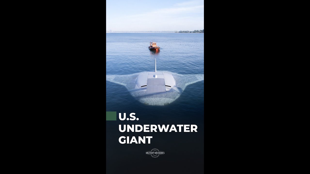 Манта: подводный дрон DARPA, способный оставаться в море в течение нескольких месяцев.