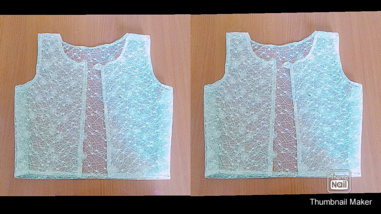 Jacket/Koti / Beautiful Koti cutting and stitching in Hindi only 5 minutes// Stylish Girl//