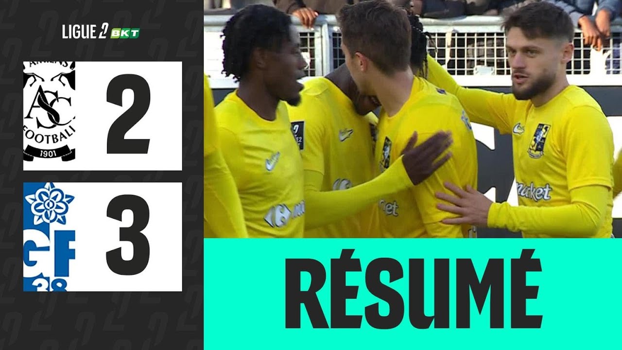 AMIENS SC - GRENOBLE FOOT 38 (2-3) - 13ème journée - Ligue 2 BKT 25/26