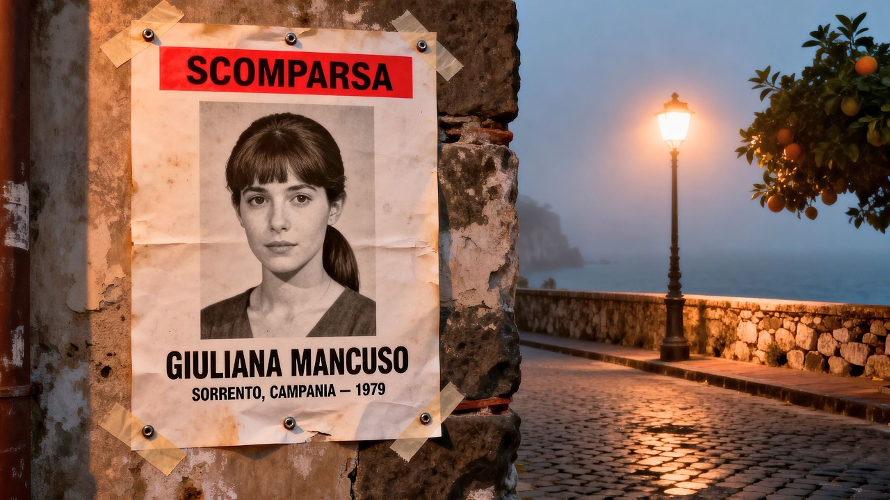 SORRENTO 1979 — COLD CASE RISOLTO: IL SUONATORE DI PIAZZA CHE VIDE L’UOMO IN COMPLETO BIANCO