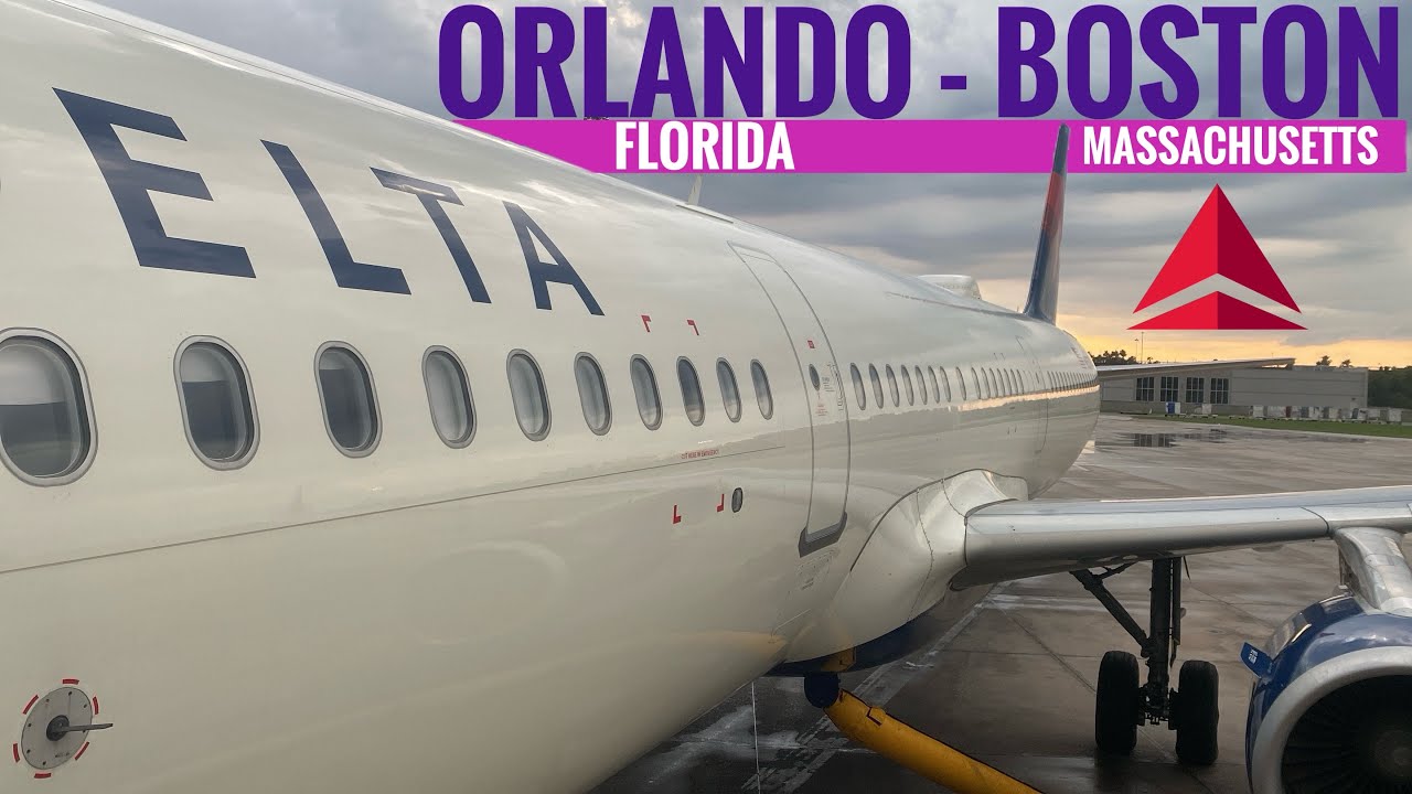 TRIPREPORT| Delta Airlines ( ECONOMY) | Airbus A321 | Orlando - Boston