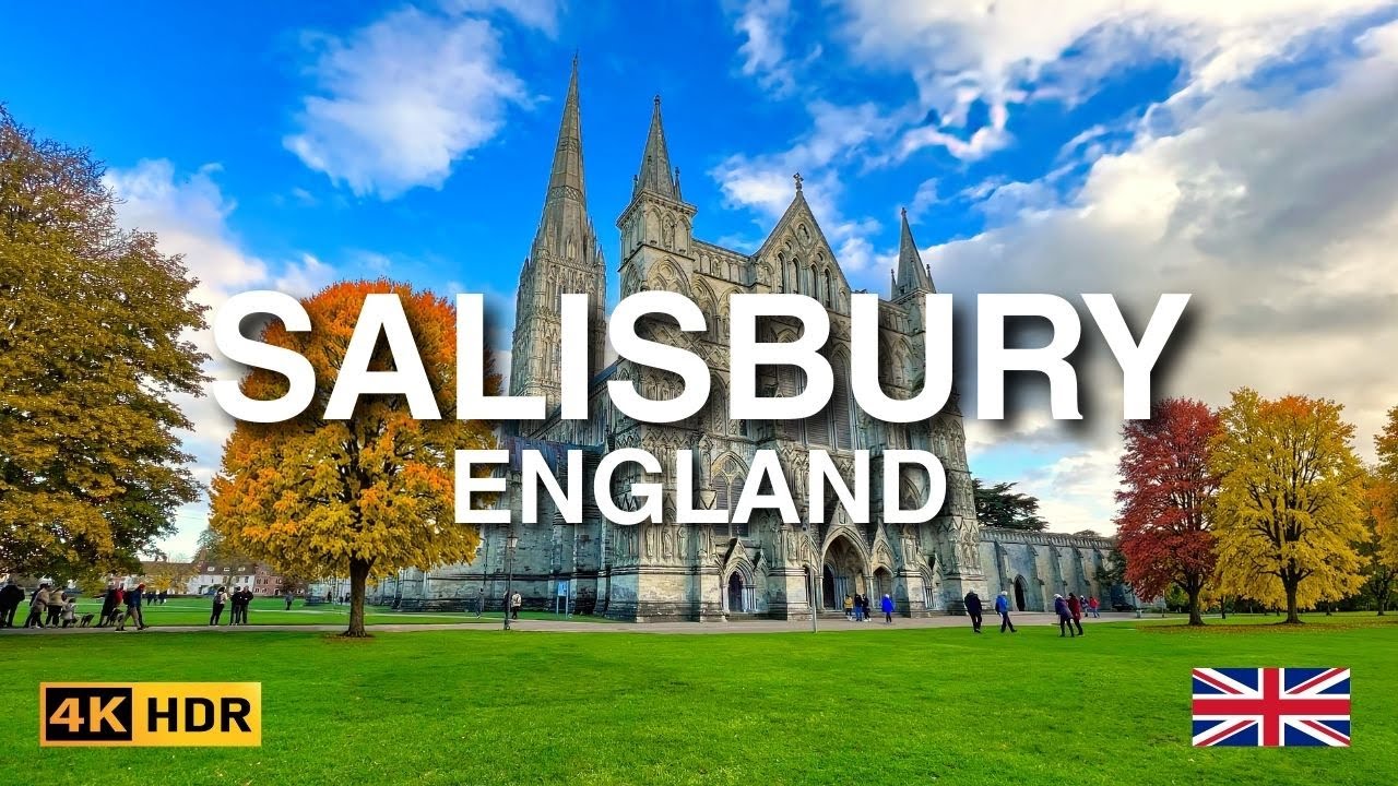 Unlocking Salisbury's Time Capsule: Explore 800-Year-Old Cathedral & Oldest Working Clock | 4K Tour