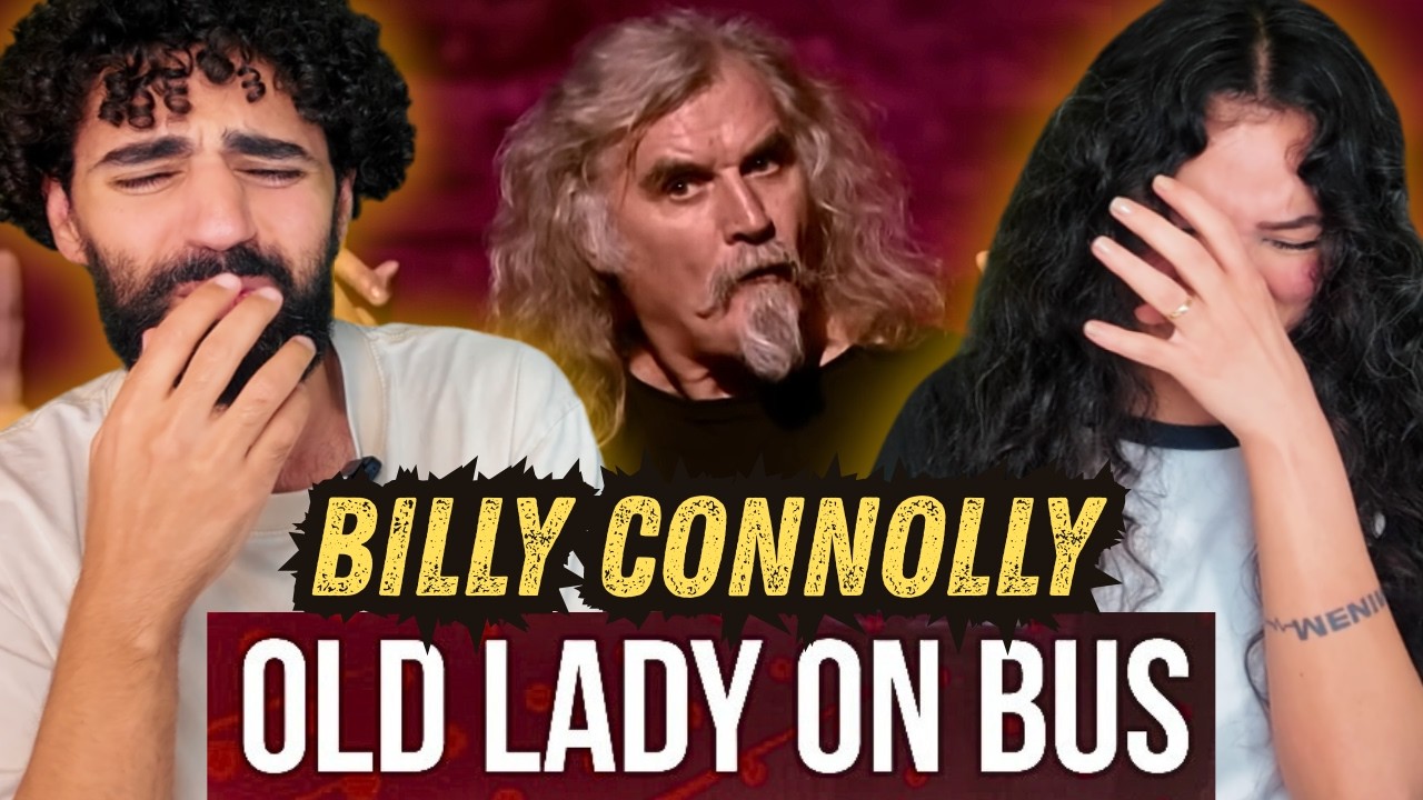 BILLY DESTROYED US !!! 🤣 We react to Billy Connolly - Old Lady On Bus | (Comedy Reaction)