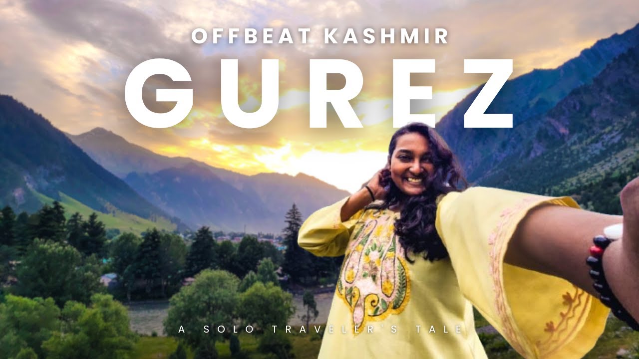 Gurez Valley | Srinagar to Gurez Kashmir Solo Travel Vlog | Offbeat Kashmir