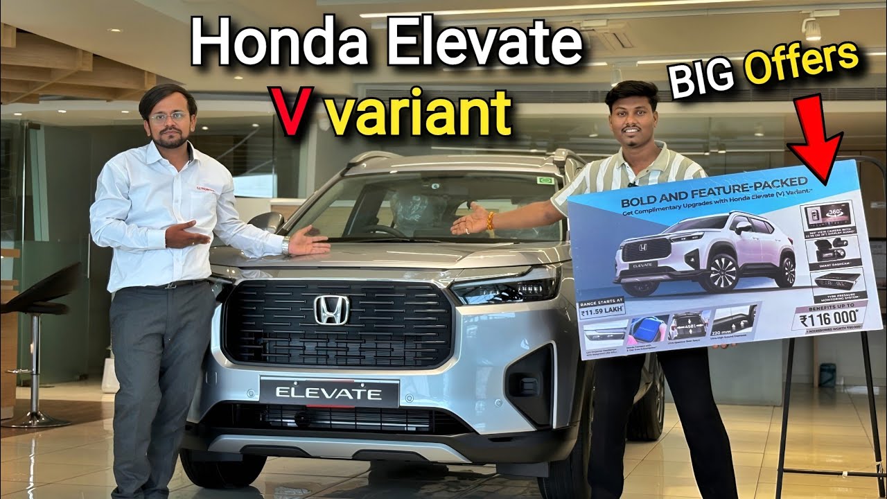 New Honda Elevate V Variant With Top Variant Feature and Big Offers 🔥, #honda #elevate #automobile 