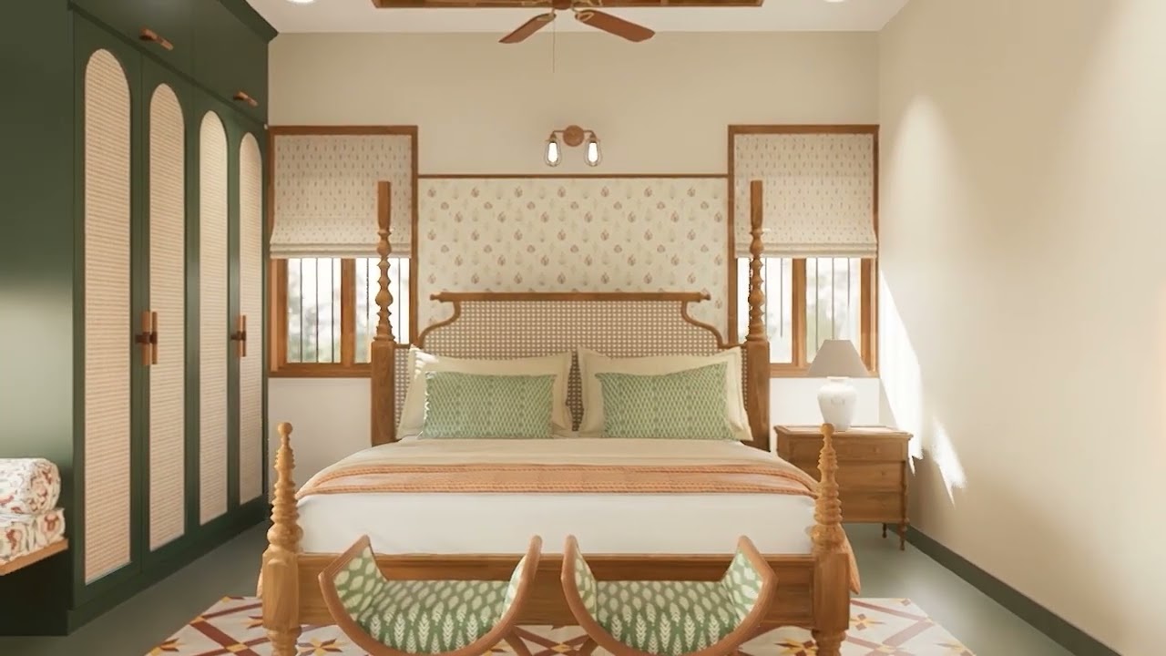 Indian Traditional  Themed Villa Interior Designs by Akarsh Designs
