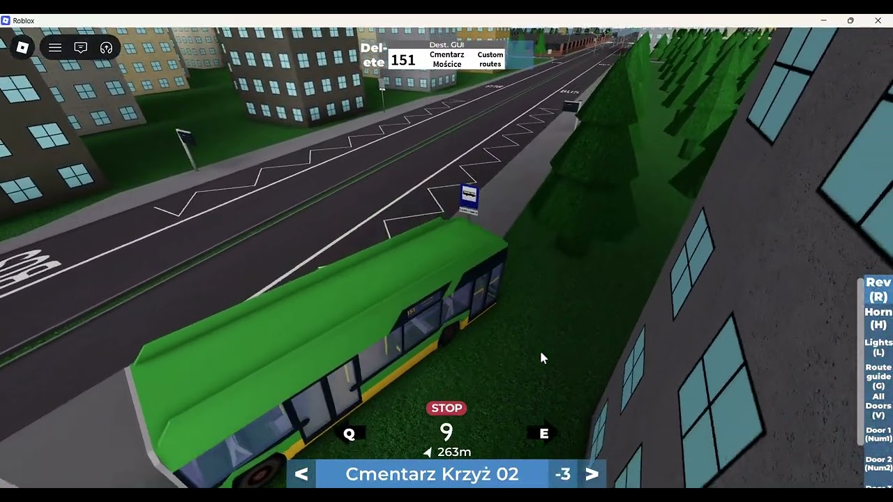 NID;S Buses AND trams linia 151
