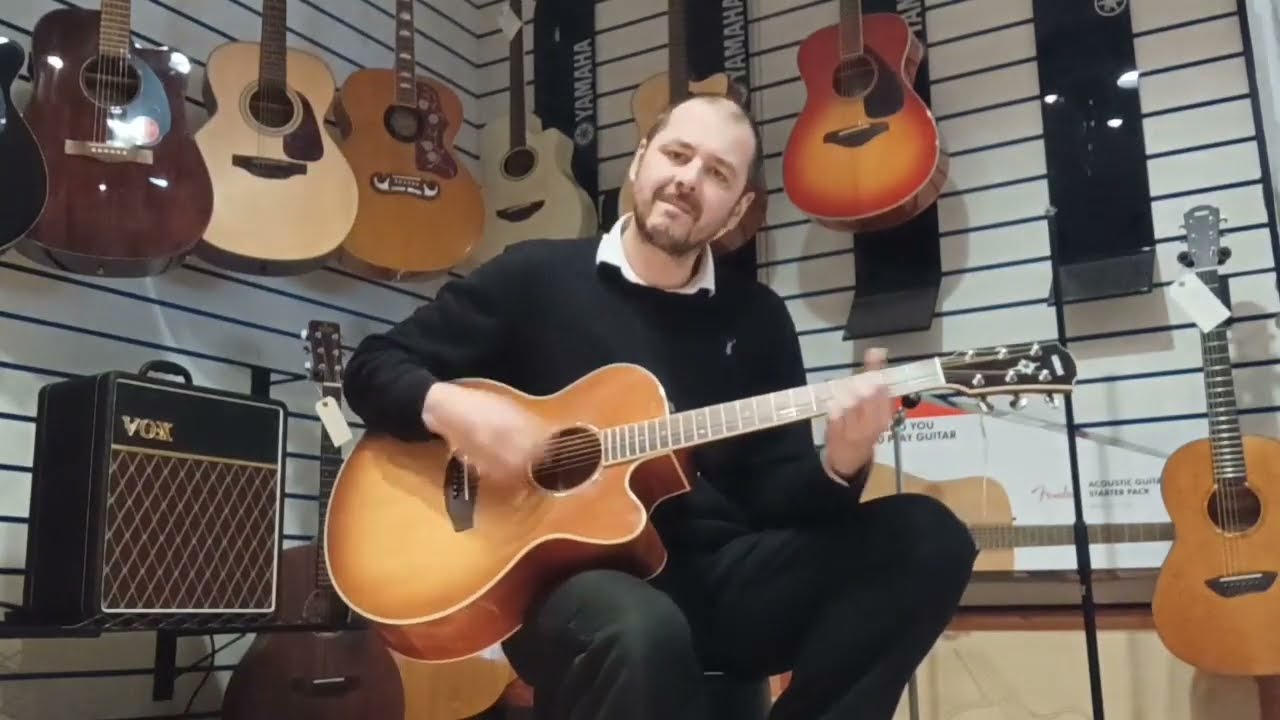 Yamaha CPX700II Sandburst - Rimmers Music