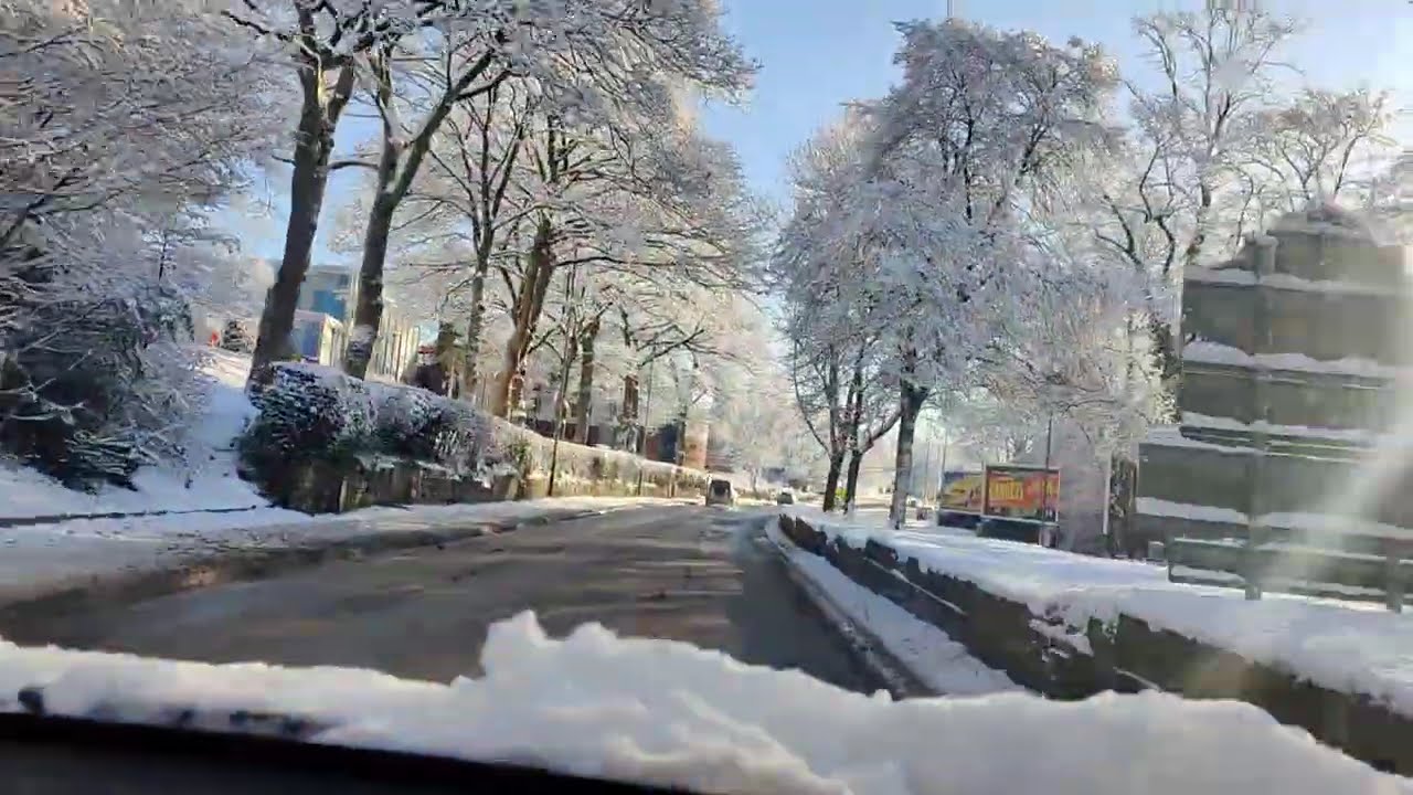 Entire United Kingdom covered in White blanket 