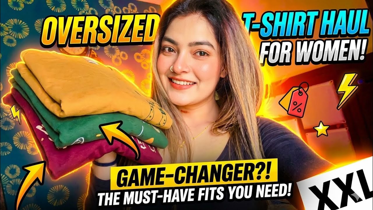 STOP 🛑 Buying Oversized T-Shirts! | Watch This | Trending Tshirt Haul 2026 #tshirts