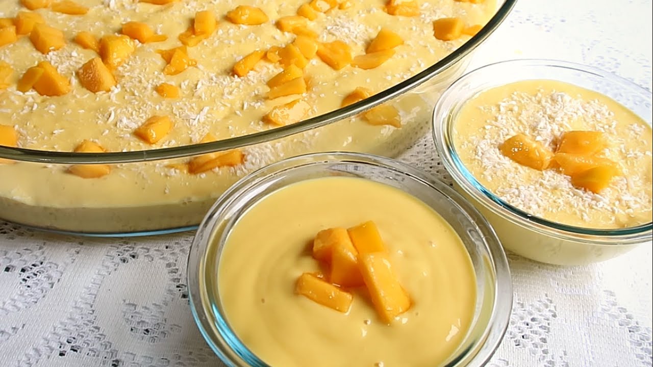 MOUSSE DE MANGA | A MELHOR SOBREMESA DE NATAL E ANO NOVO
