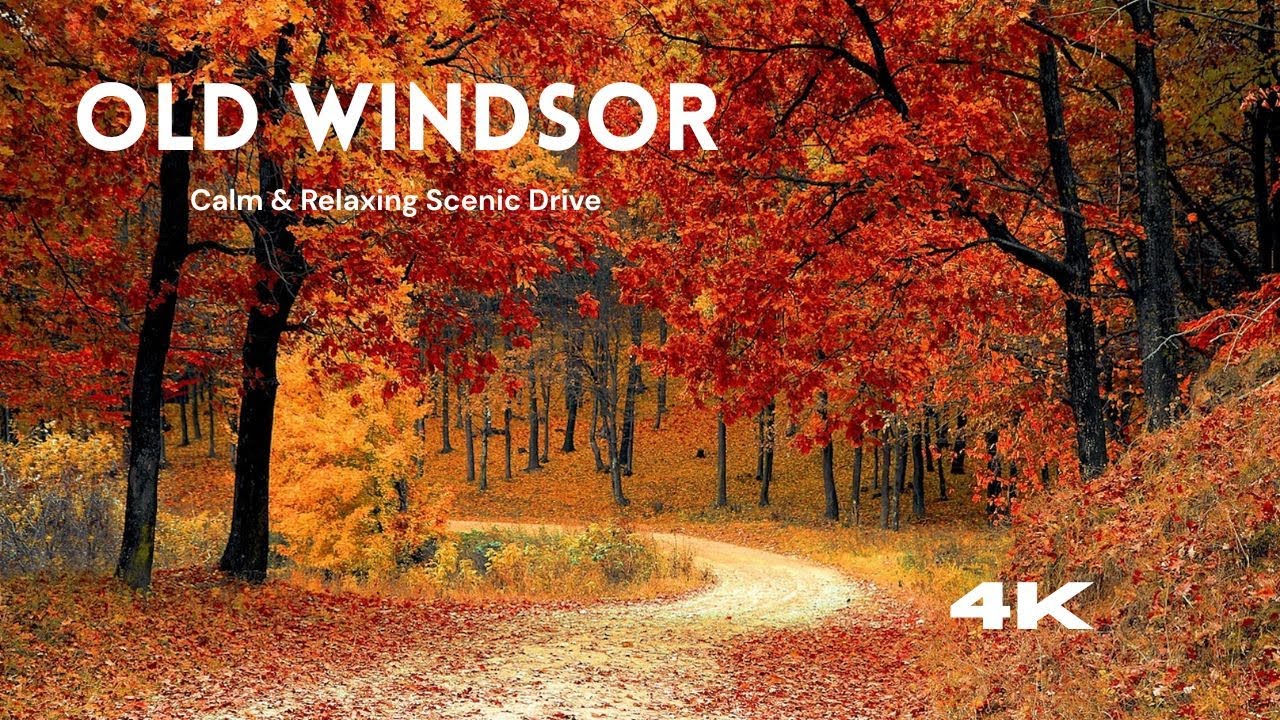 Old Windsor | Calm & Relaxing Scenic Drive | West of London