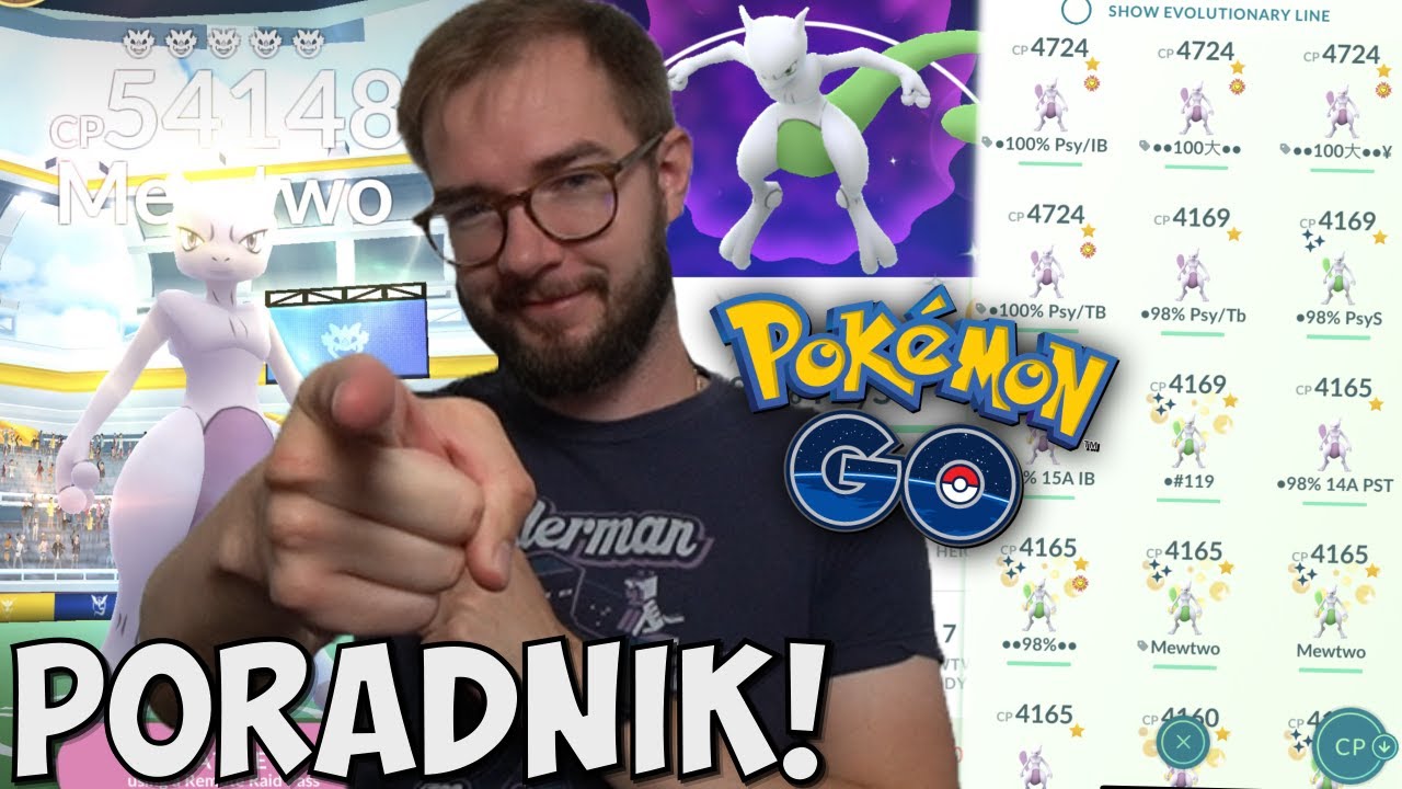 Jak pokonać MEWTWO! SHINY Mewtwo powraca! Poradnik. Pokemon GO Warszawa