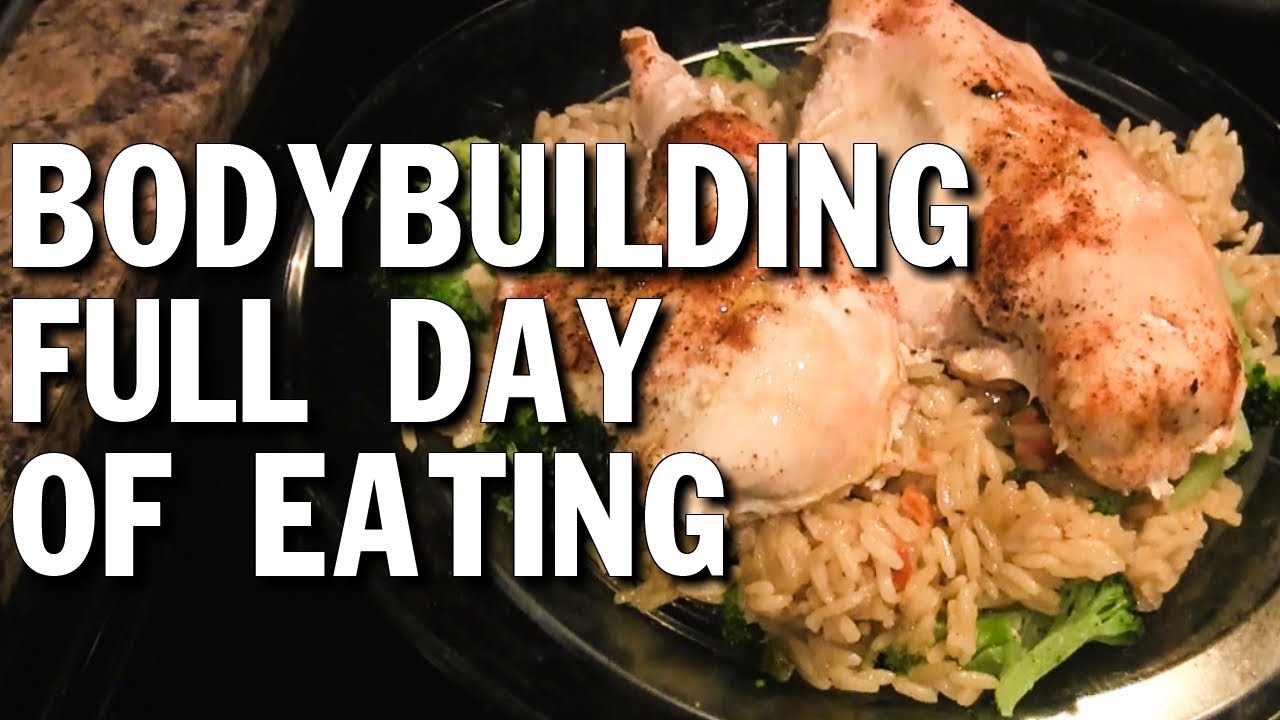 Bodybuilding Full Day of Eating (Lean Bulking)